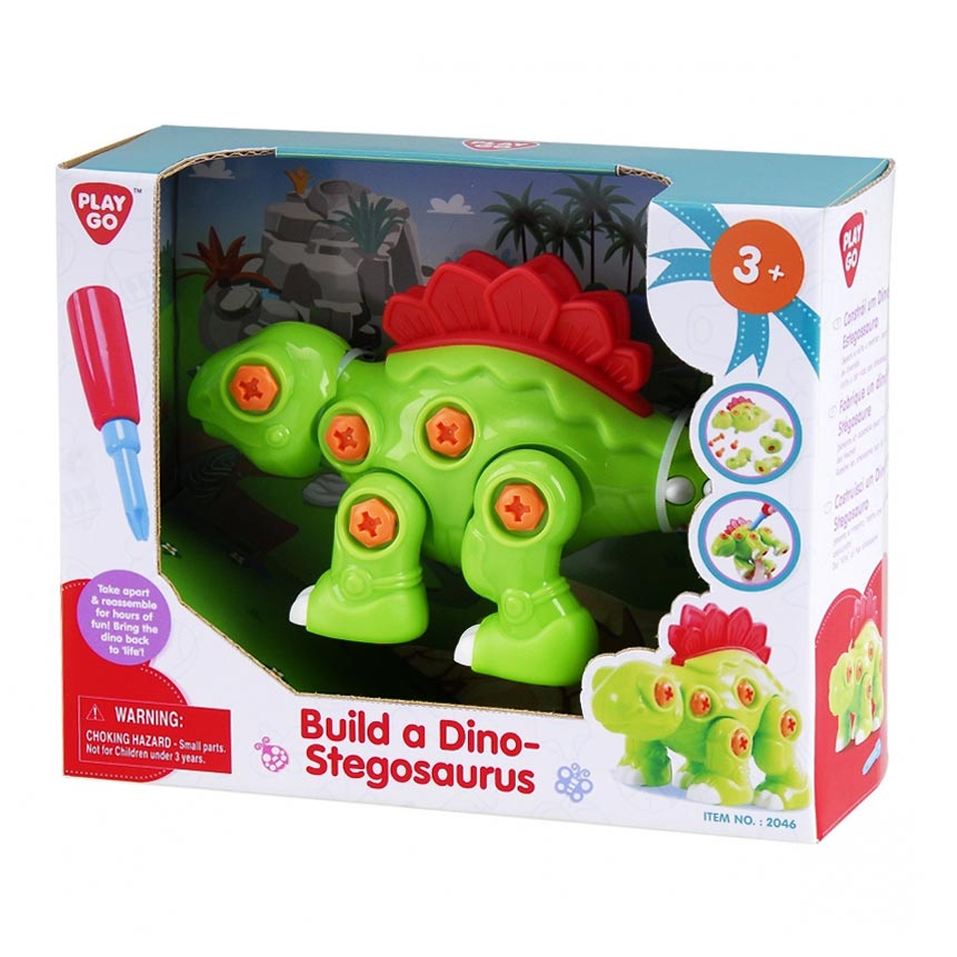 Play Bouw je eigen Stegosaurus