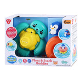 Playgo badspeelgoed stapel en drijvende zeedieren - 4dlg.