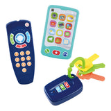 Playgo baby speeltjes sleutel - afstandsbediening en telefoon - 3dlg.