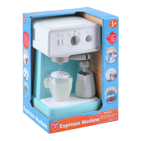 Playgo espressomachine wit blauw - 3dlg.