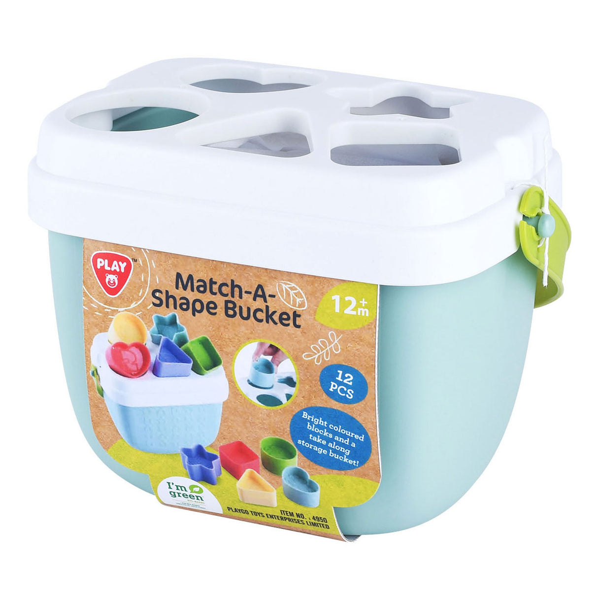Playgo biobased vormenstoof - 12dlg.