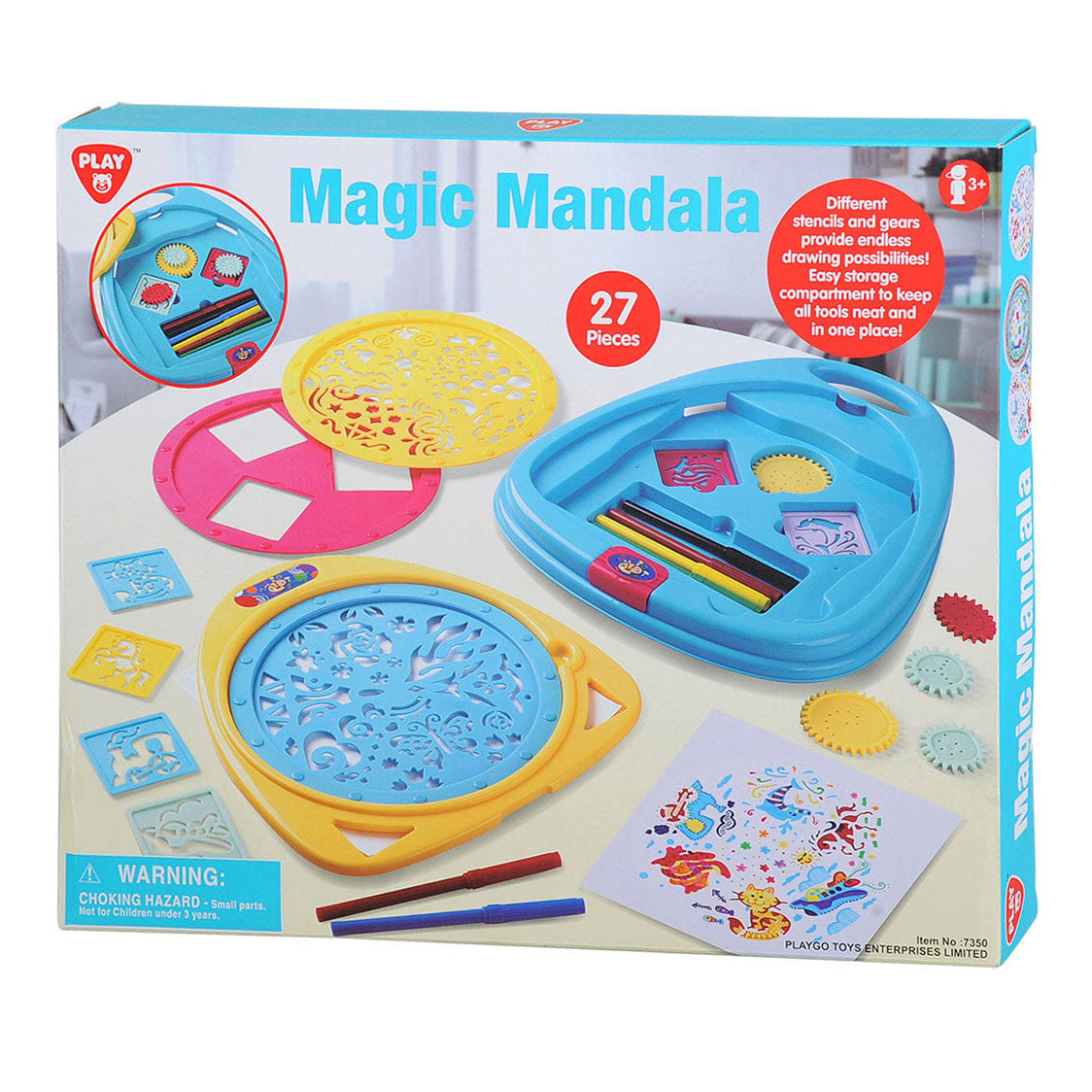 Play Magische Mandala Tekenset, 27dlg.