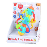 Playgo babyspeeltje met ringen en kralen