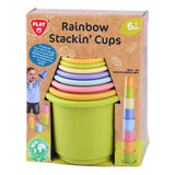Playgo stapelblokken kleur - 8dlg.