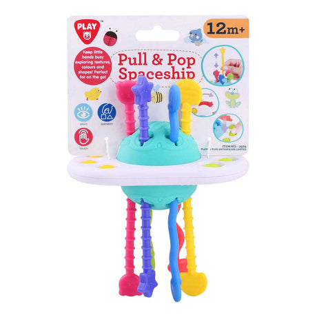 Playgo sensorische bal ruimteschip educatief speelgoed multi kleuren.