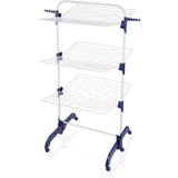 Leifheit droogtoren pegasus 420 solid comfort – incl. houders en wieltjes - 42 m drooglengte