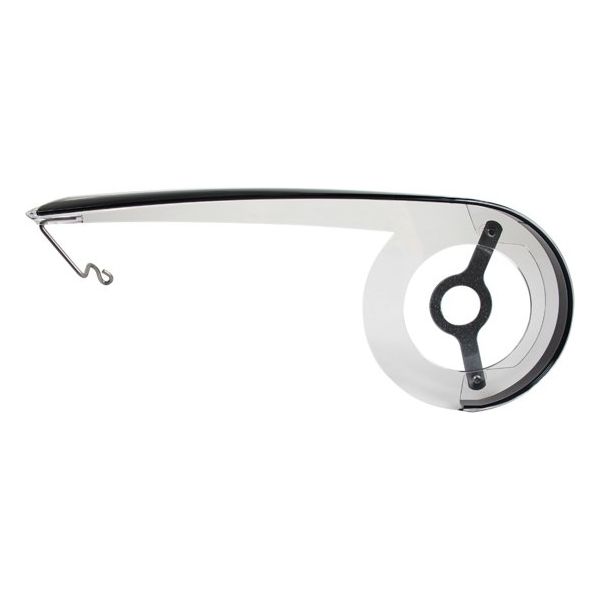 kettingscherm Cambio 38T transparant zwart 46 x 18 cm