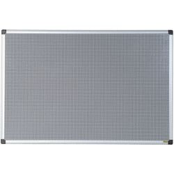 Prikbord bi-office metaal grijs