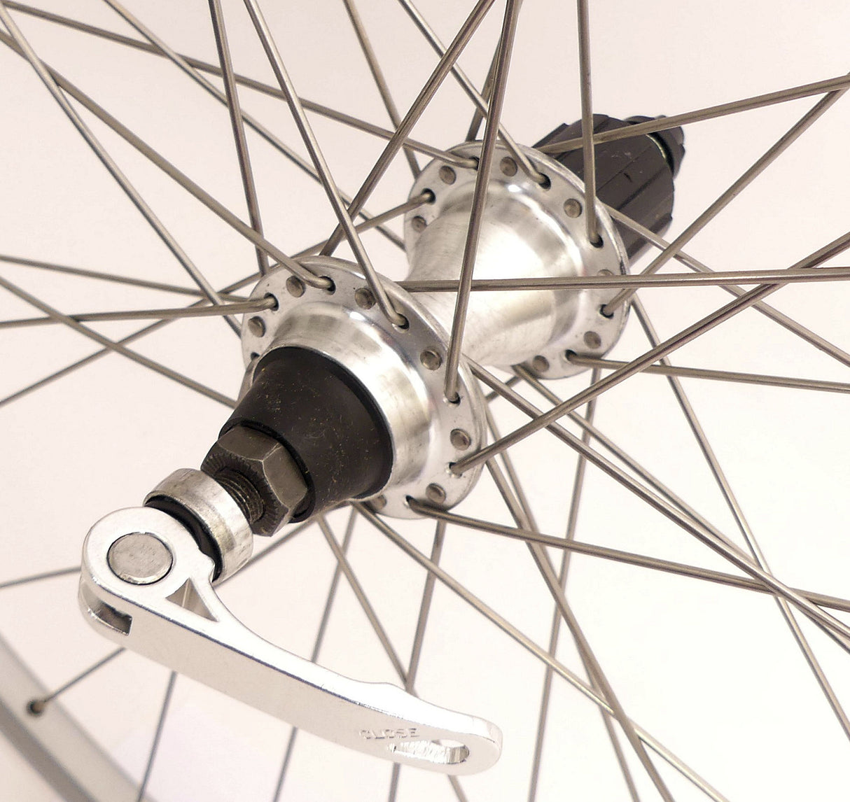 Rodi achterwiel connect 28 8 9 10 speed 622 x 19 met snelspanner en rvs spaken - zilver