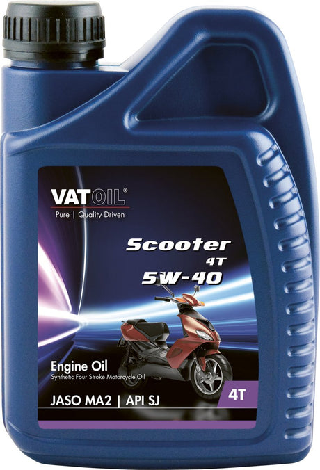 Vatoil motorolie scooter 4t 5w-40 1 liter