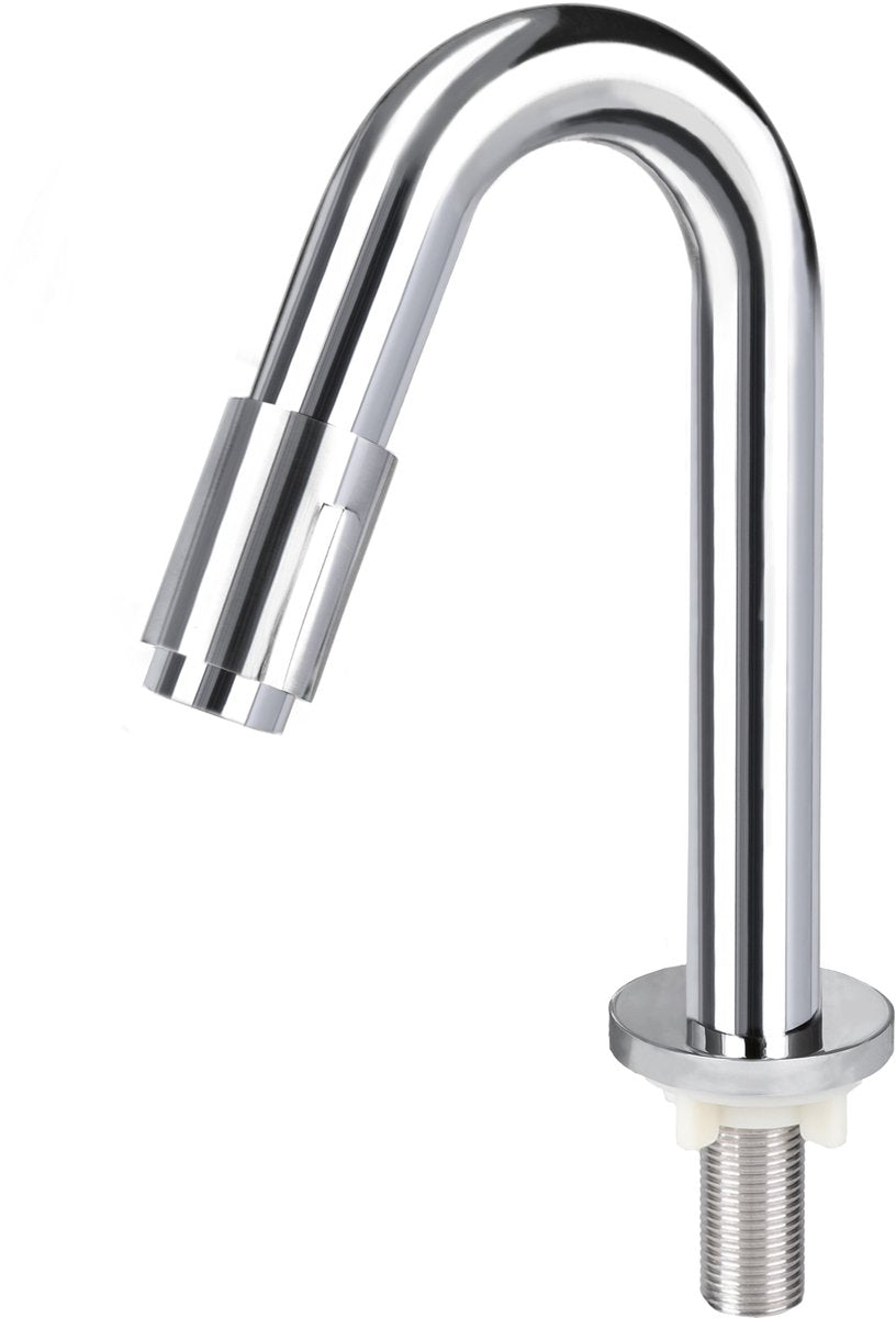 Differnz fonteinkraan gebogen 19cm chroom
