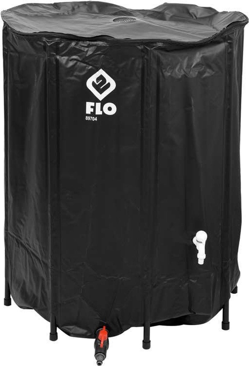 Flo -regenton-inklapbaar-500-l-zwart