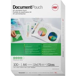 Gbc lamineerhoezen high density a4 216x303mm 2 x 175 (350) micron
