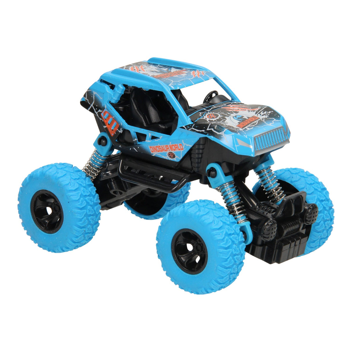 Die-cast Pull Back Monstertruck Dino, 1:32