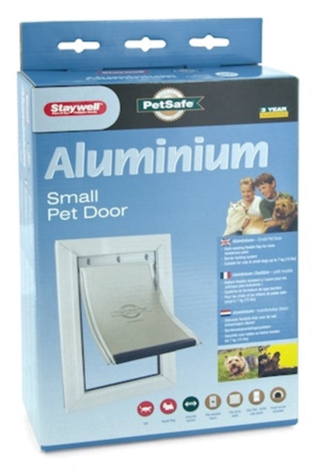 Petsafe 600 kattenluik aluminium - wit