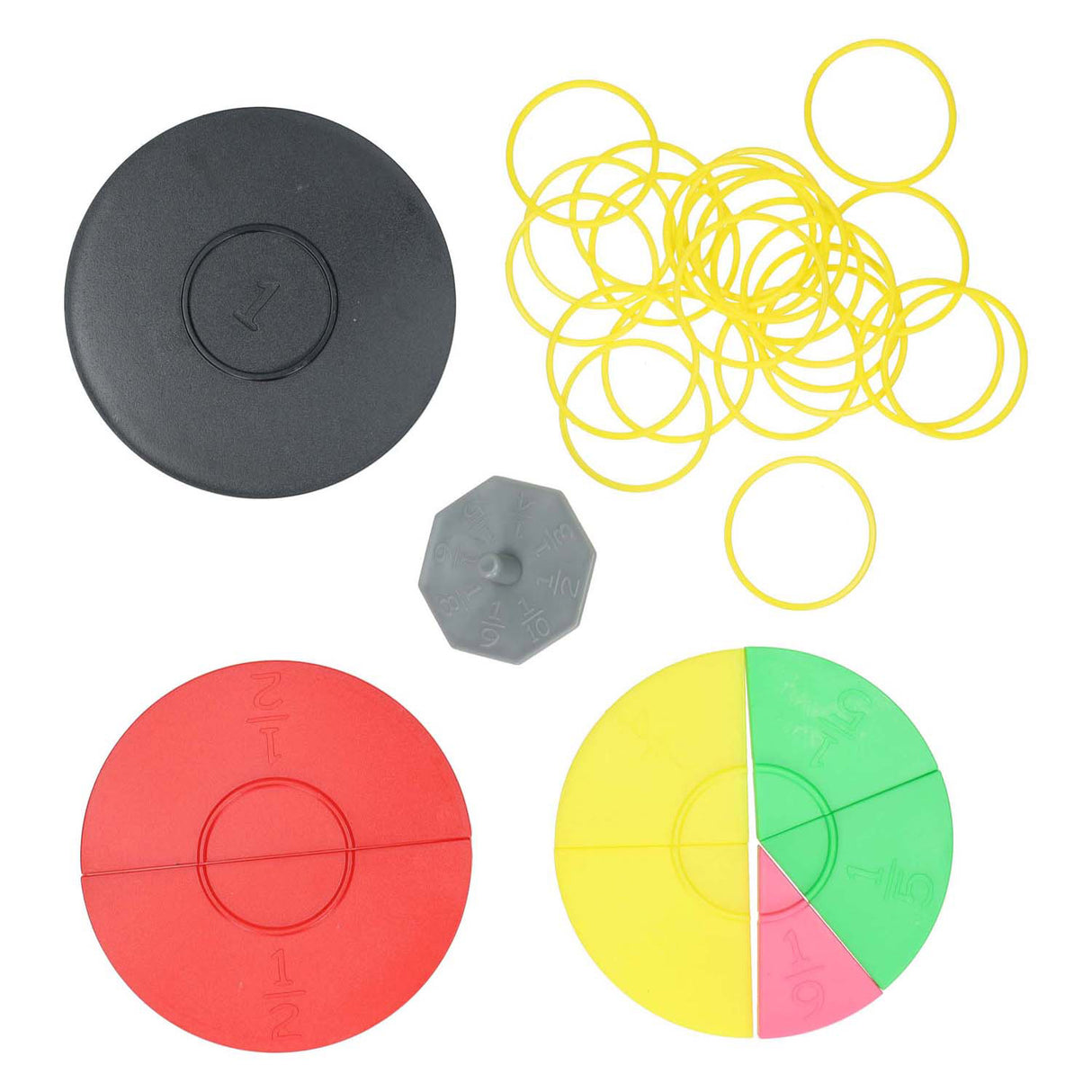 Imp breuken cirkel spel, 72dlg.