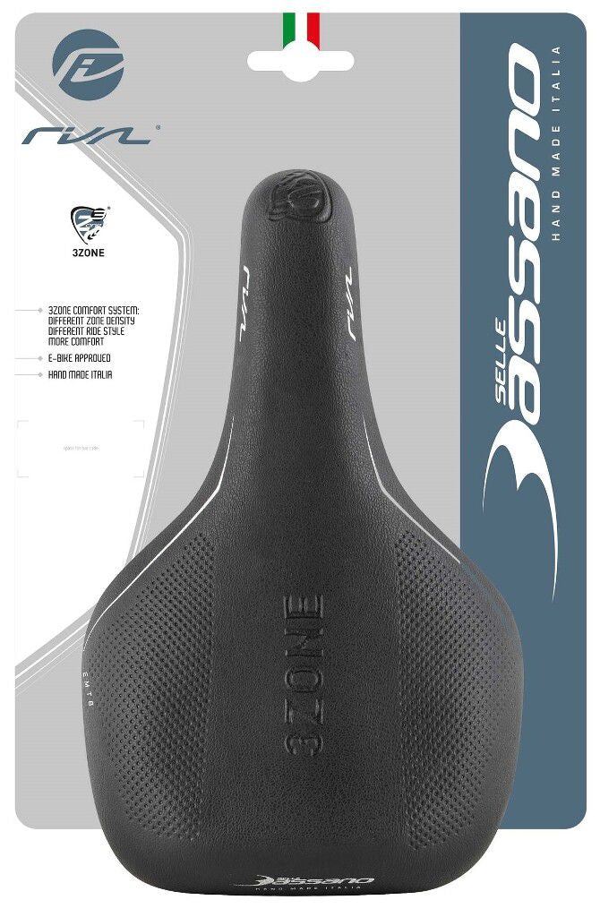 Selle Bassano Zadel Sb rivale 3zone sport zwart