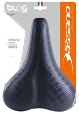 Selle bassano Fietszadel Bassano Cafe Racer Bobber voor heren zwart