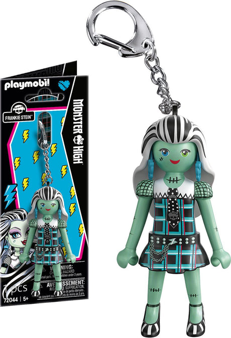 Playmobil 72044, monster high, frankie stein, sleutelhanger, 5 jaar
