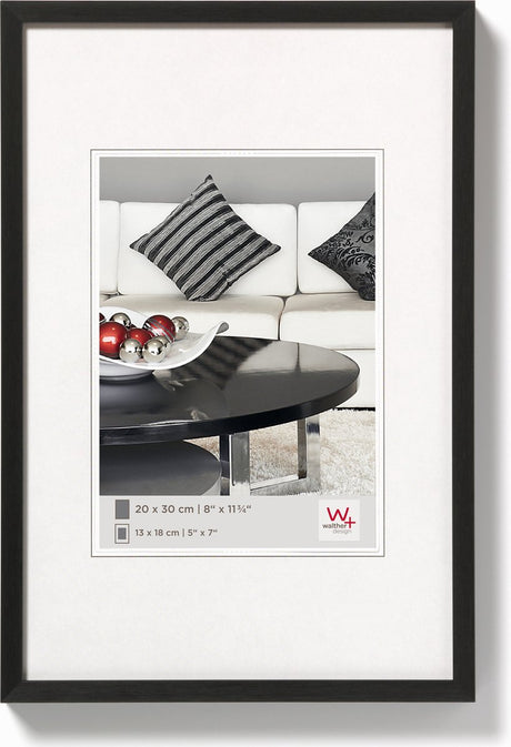 Walther chair - fotolijst - fotomaat 20x30 cm - zwart