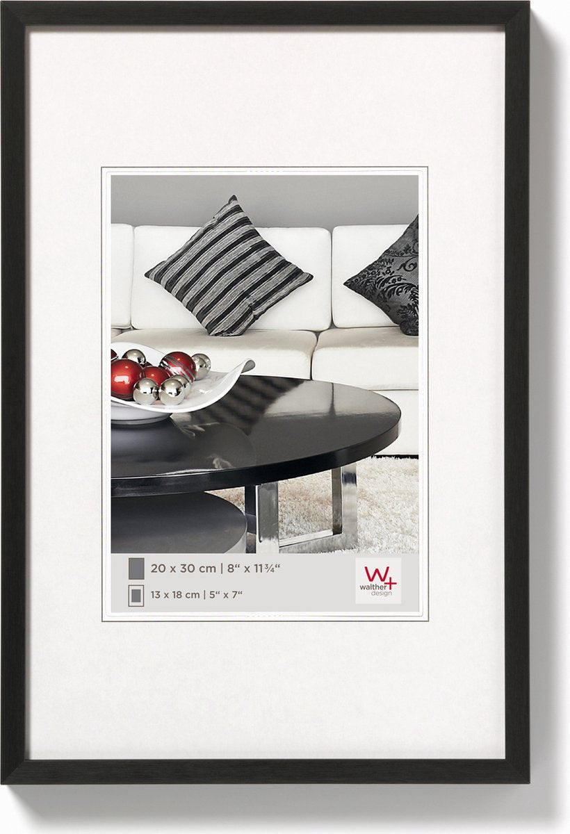 Walther chair - fotolijst - fotomaat 30x45 cm - zwart