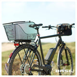 Basil Icon M Multi System fietsmand achterop zwart