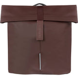 Basil Tas City Dubbel MIK Vegan Leather | Roasted Brown