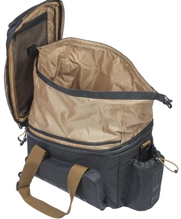 Basil bagagedragertas miles xl pro mik 9-36 liter - zwart