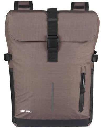 Basil tas move dubbel bruin | 30l