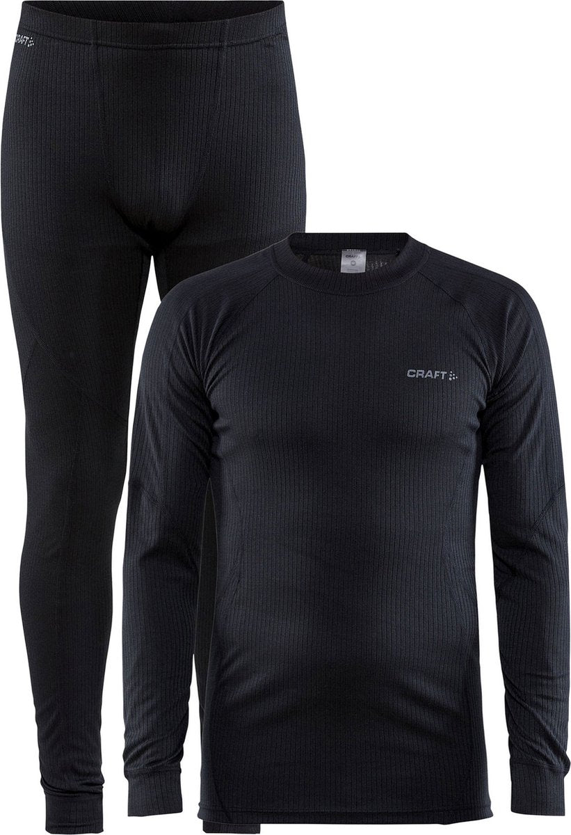 Craft core dry baselayer thermoset heren - zwart - maat xl