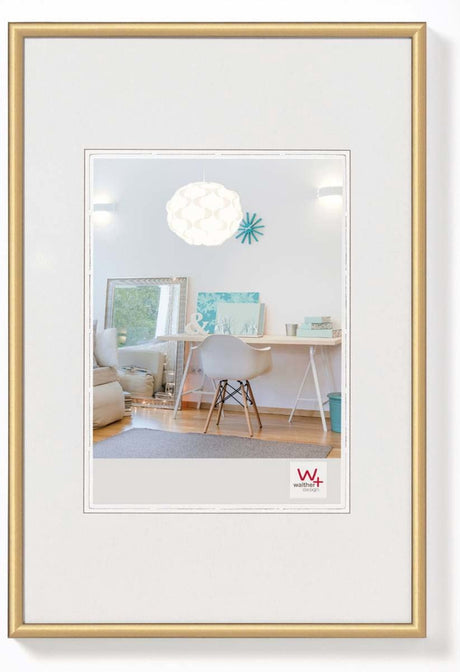 Walther new lifestyle - kunststof lijst - fotoformaat 59,4x84 cm (din a1) - goud