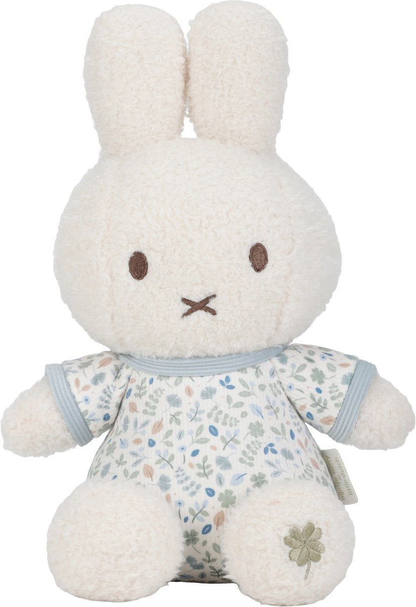 Nijntje x little dutch lucky knuffel - 30 cm - leaves