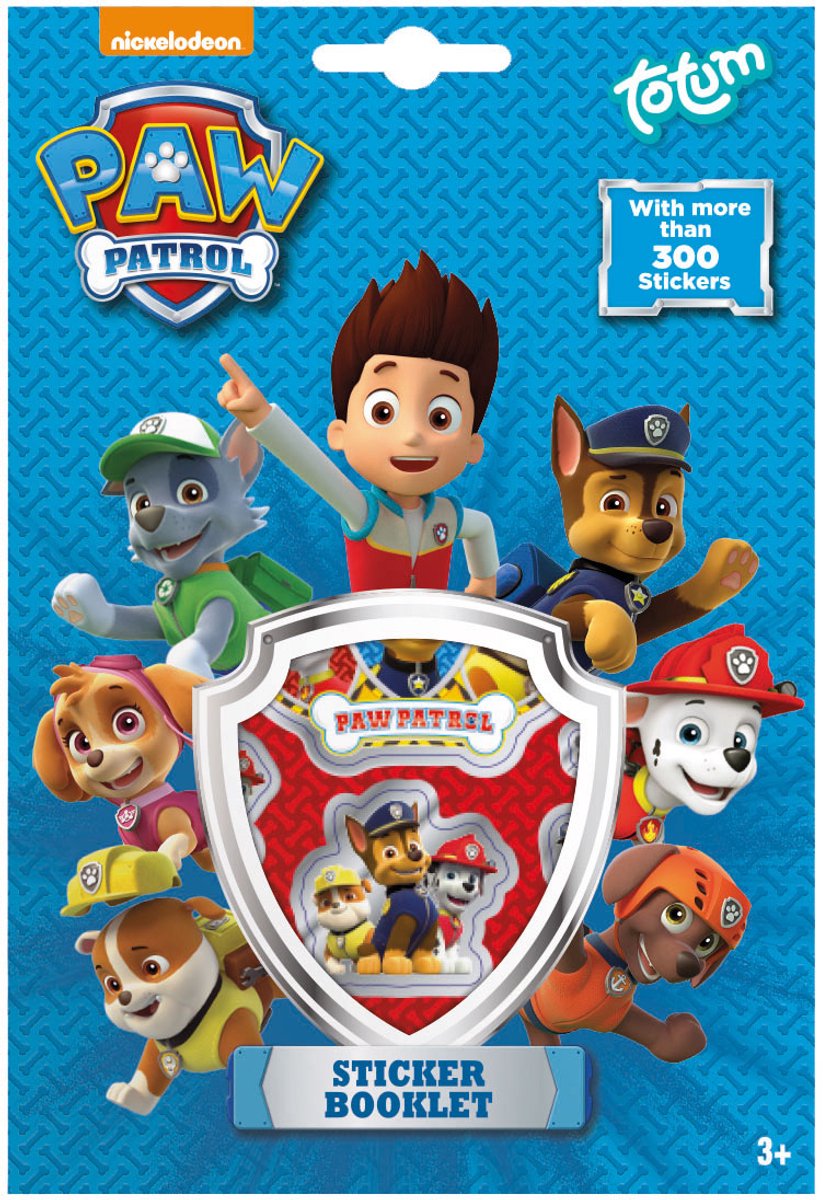 Paw patrol - stickerboekje - 150 stickers op 4 bladen
