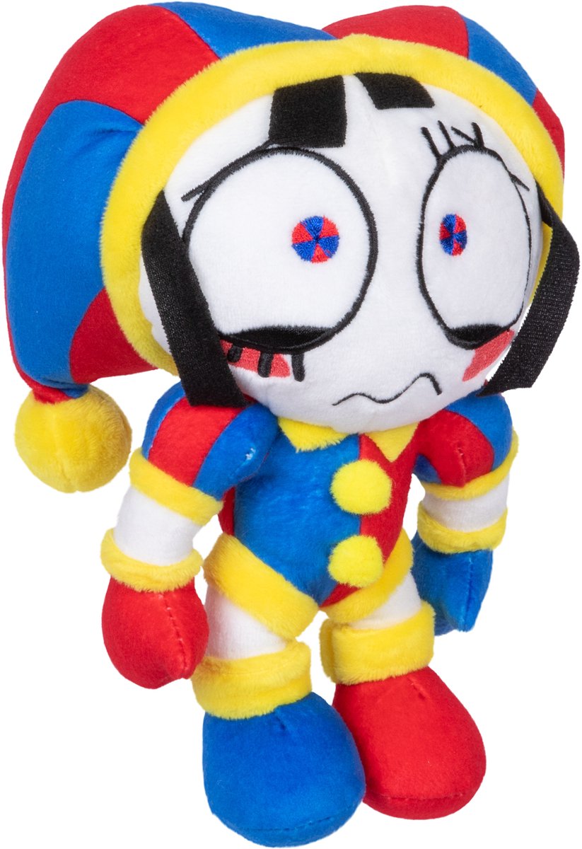 Moose toys the amazing digital circus - deluxe pomni - pluchen knuffel