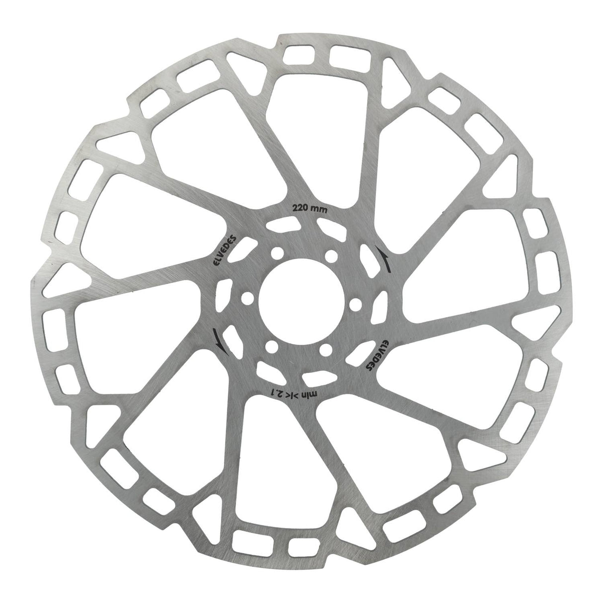 Elvedes remschijf 6-gaats ø220mm t=2,3mm