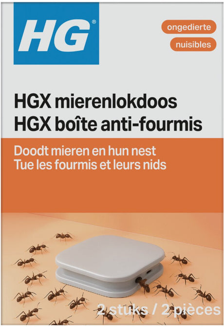 Hg x mierenlokdoos voor binnengebruik