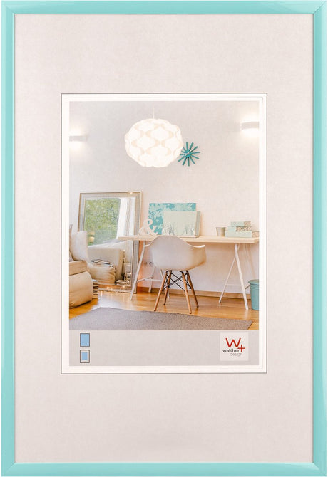 Walther new lifestyle - kunststof lijst - fotoformaat 30x40 cm - turkoois