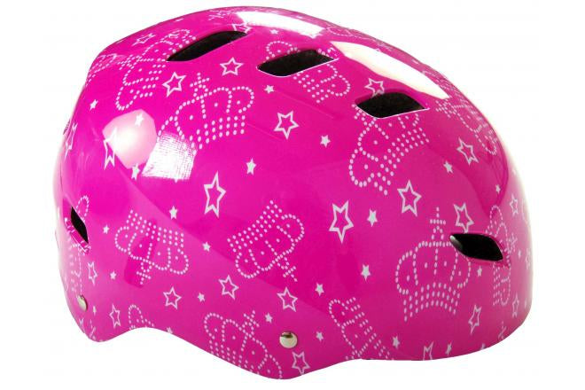 Volare Fiets Skatehelm Roze 55-57 cm