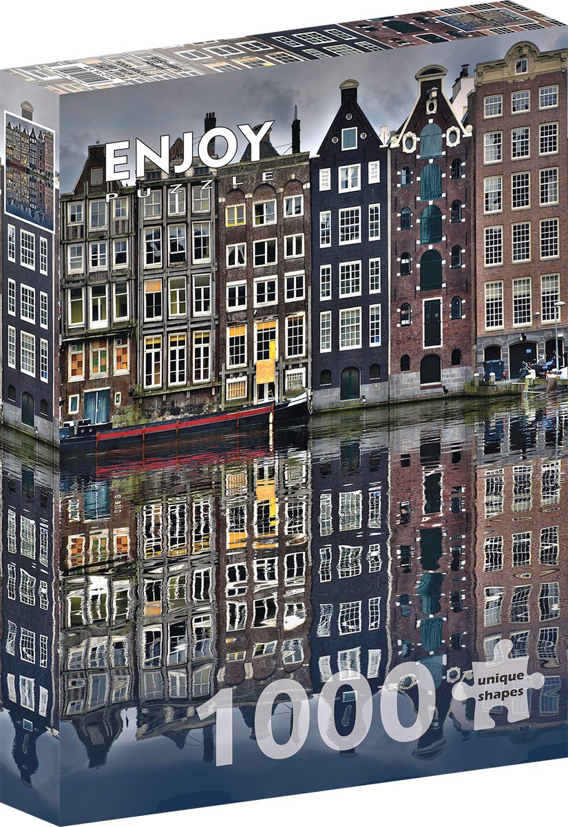 Enjoy amsterdam houses puzzel 1000 stukjes