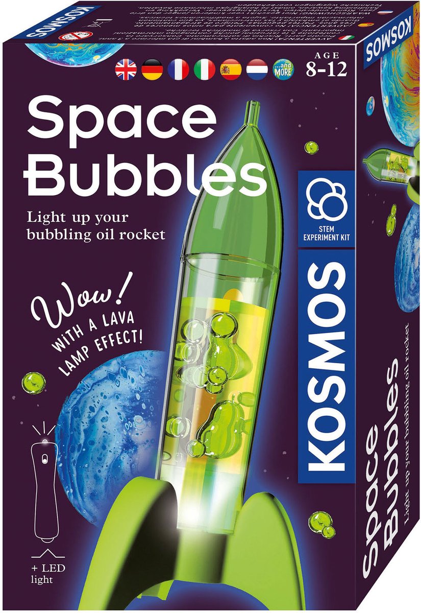 Kosmos maak je eigen lava raket
