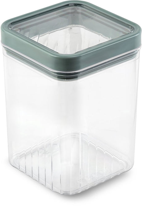 Curver kara voorraadbus - 1,2l - 10,7x10,7x16,4cm - blauwgroen