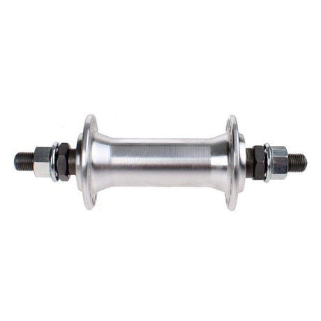 Vinty voornaaf aluminium 36 gaats met 10 mm vaste as - zilver