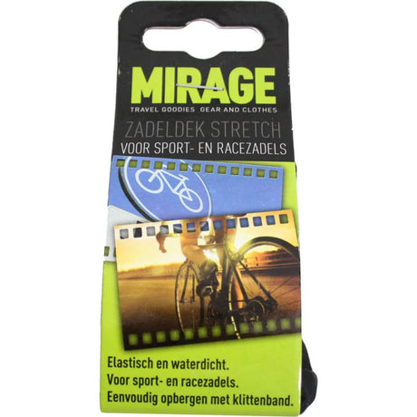 Mirage Zadeldek Sport Race stretch nylon zwart