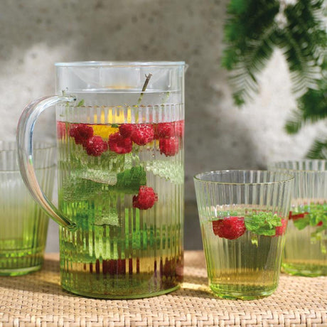 Decoris kan met 4 bekers h19.6cm
