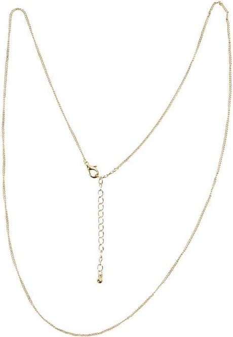 Creativ company cc ketting 1 mm goud 80 cm