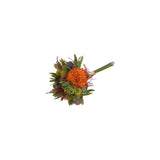 Countryfield kunstboeket dhalia mix oranje h36cm