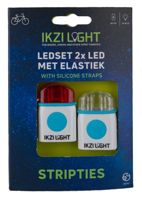 Ikzi Verlichtingset stripties wit