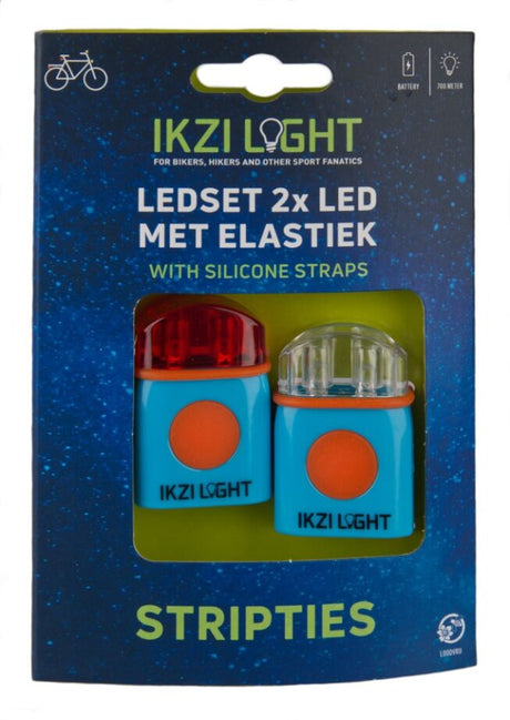 Verlichtingset Ikzi stripties blauw