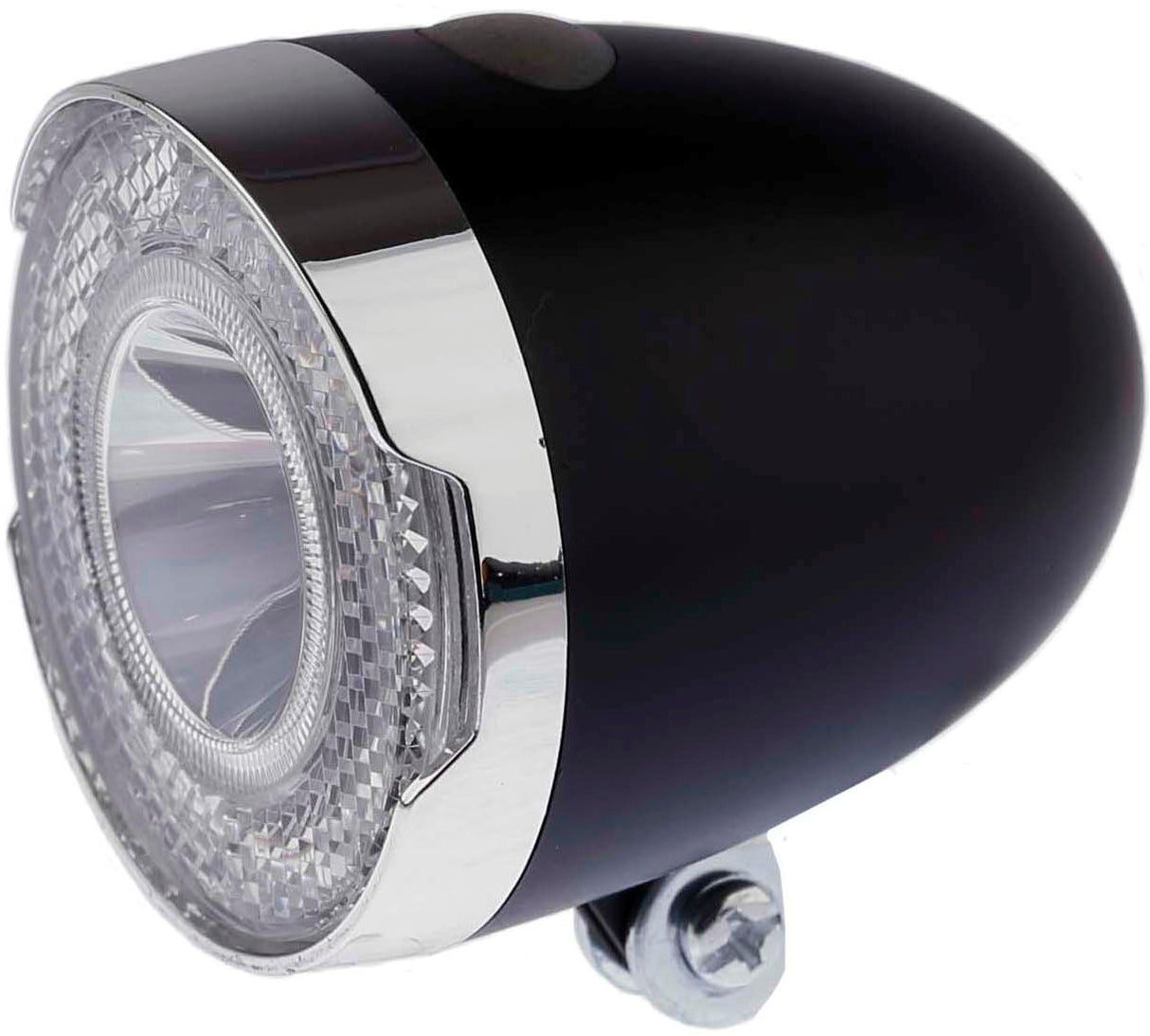 Ikzi koplamp retro jr 1x led - zwart