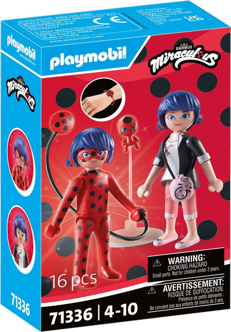 Playmobil miraulous miraculous: marinette ladybug - 71336
